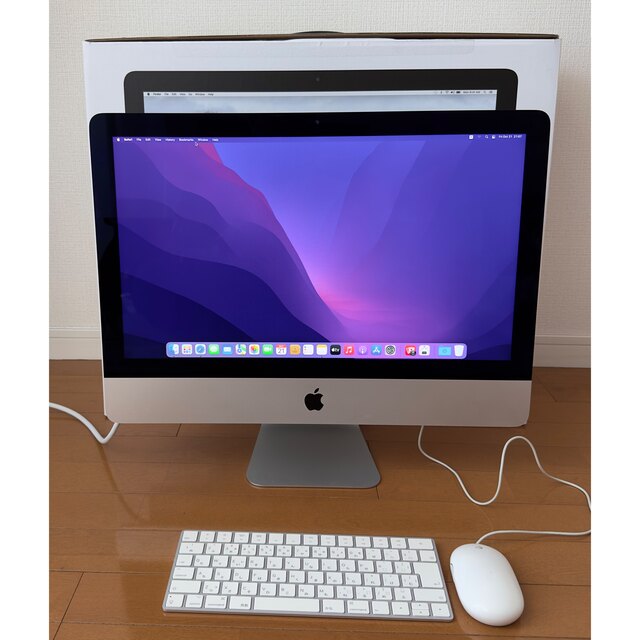 激安の 1TB 8GB i5 21.5 iMac - Apple SATA 2017 HHD デスクトップ型PC