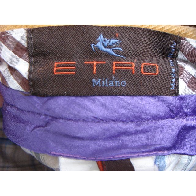 ETRO(エトロ)のエトロ　コーデュロイパンツ　ウエスト96ｃｍ　送料込 メンズのパンツ(スラックス)の商品写真