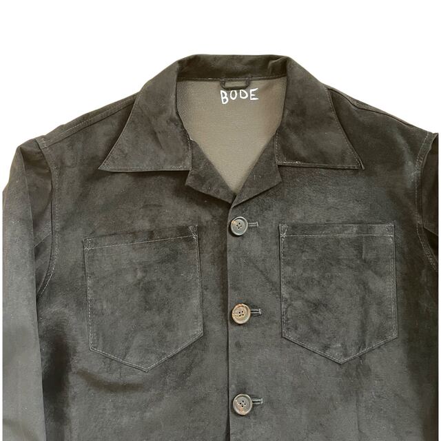 Bode Suede Lether Shirts Jacket メンズのトップス(シャツ)の商品写真