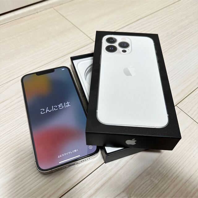 最高の品質の iPhone - iphone13pro Silver 512GB SIMフリー 美品