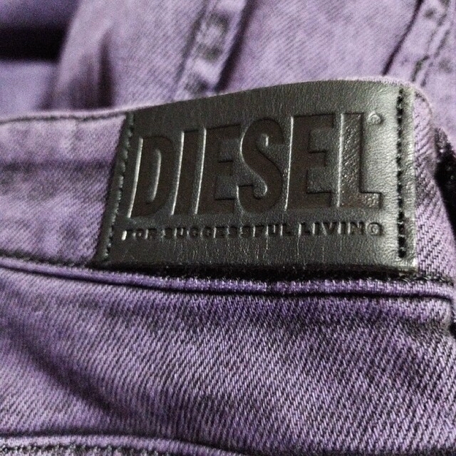 DIESEL カラーデニム パープル〖着画あり〗