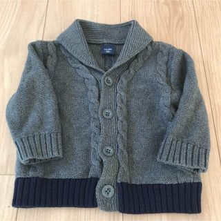 ベビーギャップ(babyGAP)のベビーギャップ　ニットカーディガン　70センチ(カーディガン)