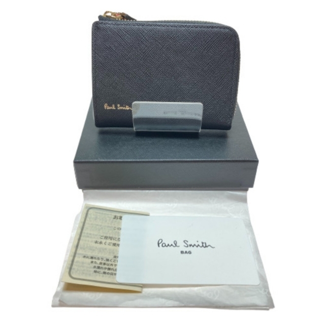 Paul Smith(ポールスミス)の◎◎Paul Smith ポールスミス 定期入れ P782 ブラック 990 箱付き パスケース 小銭入れ コインケース メンズのファッション小物(コインケース/小銭入れ)の商品写真