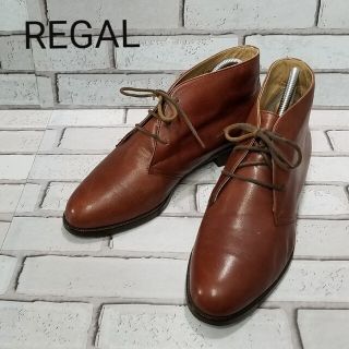 リーガル(REGAL)の【REGAL】リーガル　チャッカブーツ　ショートブーツ　本革(ブーツ)