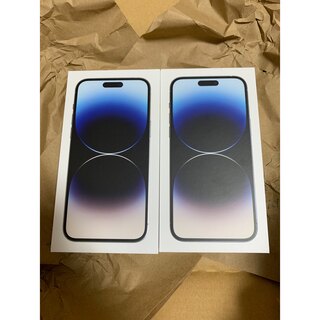 アイフォーン(iPhone)の【新品未使用品】iPhone14 PRO MAX 256GBシルバー 2台セット(スマートフォン本体)