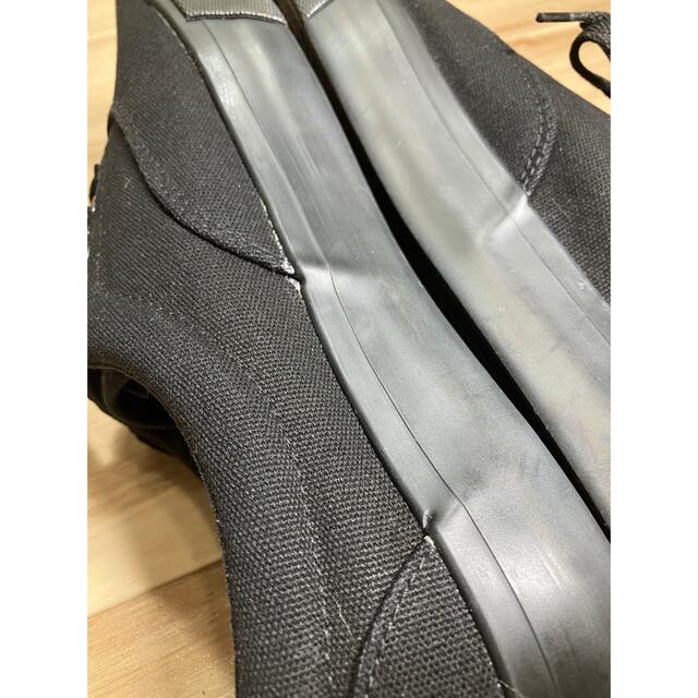 WORKMAN(ワークマン)のワークマン　高撥水キャンバスデッキシューズ  黒　M レディースの靴/シューズ(スニーカー)の商品写真