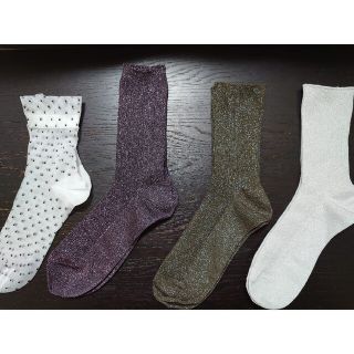 クツシタヤ(靴下屋)の未使用美品！Tabioソックス 4足セット(ソックス)