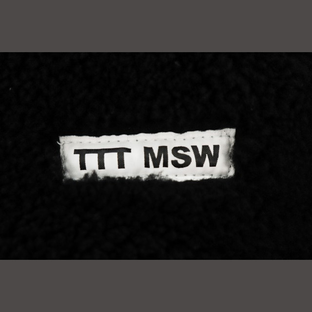 TTT MSW 20AW ウェスタン ムートン ジャケット M ブラック 2