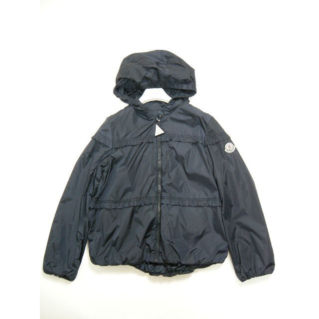 MONCLER(モンクレール)のキッズ12A(大人女性00)モンクレールPRAGUEフリル付ナイロンジャケット  キッズ/ベビー/マタニティのキッズ服女の子用(90cm~)(ジャケット/上着)の商品写真