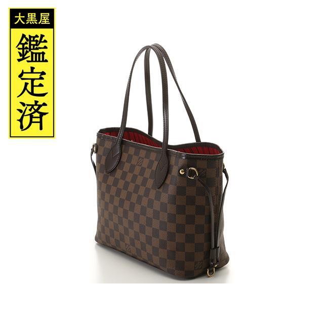 専門店では VUITTON LOUIS - VUITTON ネヴァーフルPM ダミエ・エベヌ