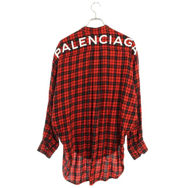 トップス バレンシアガ 19SS 492513 TYD08 バックロゴリボン付き