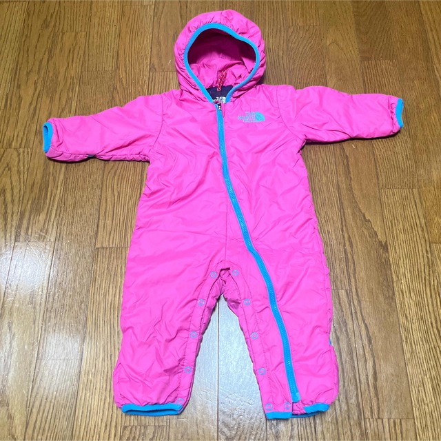 THE NORTH FACE(ザノースフェイス)のノースフェイス　ジャンプスーツ　カバーオール キッズ/ベビー/マタニティのベビー服(~85cm)(ロンパース)の商品写真