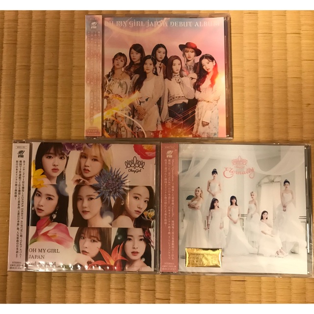 OH MY GIRL アルバム３枚セット (未開封) エンタメ/ホビーのCD(K-POP/アジア)の商品写真