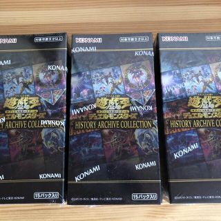 コナミ(KONAMI)の遊戯王 ヒストリーアーカイブコレクション 3BOX(Box/デッキ/パック)