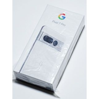 グーグルピクセル(Google Pixel)の新品未開封 Google Pixel 7 Pro 128GB Snow 本体(スマートフォン本体)