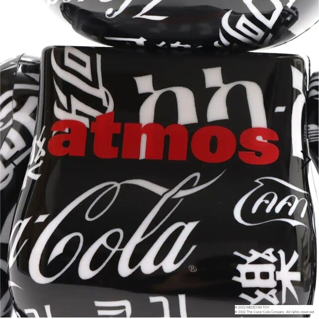 MEDICOM TOY BE@RBRICK Coca-Cola × atmos ハンドメイドのおもちゃ(フィギュア)の商品写真