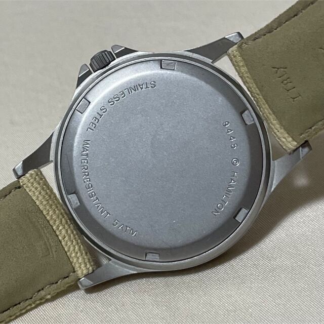 美品 hamilton khaki 9445 ハミルトン カーキ 商品の状態 正規