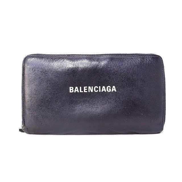 BALENCIAGA EVERYDAY 財布 長財布 ロゴ 黒 551935のサムネイル
