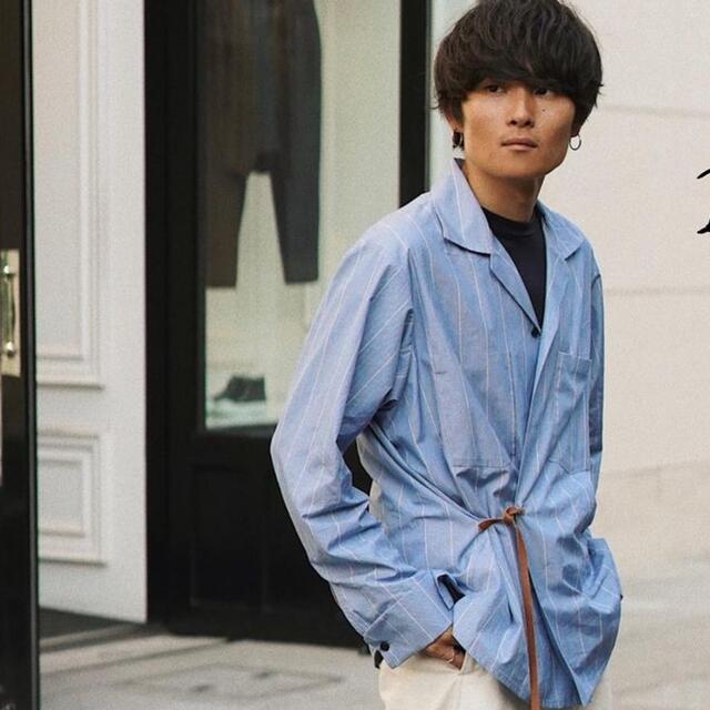 SANSEA19AW HANK STRIPE GIGOLO SHIRT | フリマアプリ ラクマ