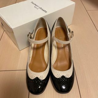 ツモリチサト(TSUMORI CHISATO)のお値下げします　　ツモリチサト　コンビストラップパンプス(ハイヒール/パンプス)