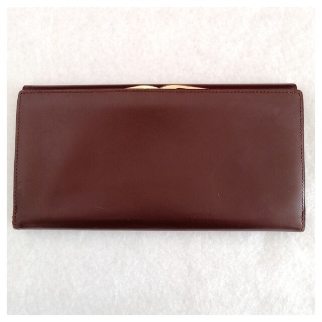 美品】カルティエ 長財布 ワインレッド - 財布