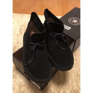 クラークス(Clarks)のクラークス デザートブーツ　ブラック(ブーツ)