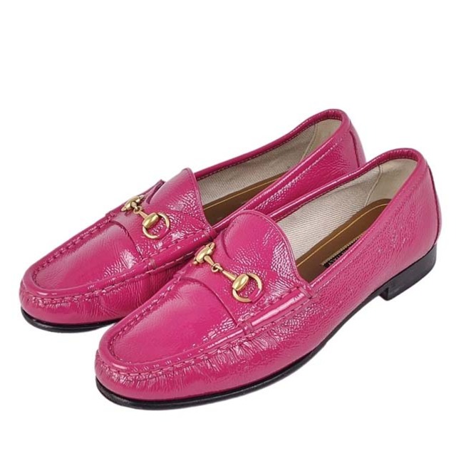 GUCCI ローファー タッセル レザーシューズ 黒 40 1/2 E-