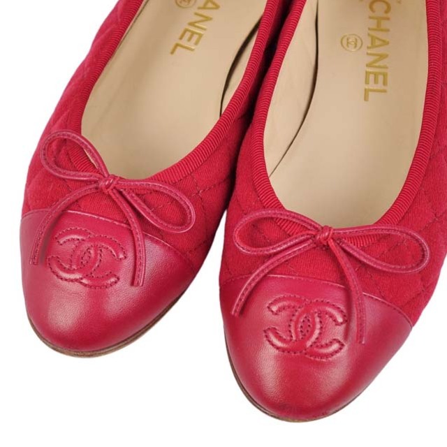 CHANEL - シャネル CHANEL パンプス フラットパンプス ココ CHANEL - シャネル CHANEL パンプス フラットパンプス ココ
