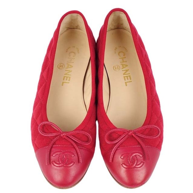 CHANEL - シャネル CHANEL パンプス フラットパンプス ココ CHANEL - シャネル CHANEL パンプス フラットパンプス ココ