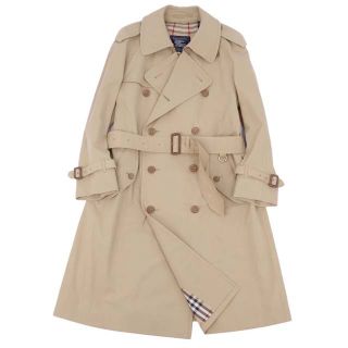 バーバリー(BURBERRY)の美品 Vintage バーバリー Burberrys コート トレンチコート コットン100％ 裏チェック アウター メンズ M ベージュ(トレンチコート)