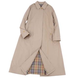 バーバリー(BURBERRY)の美品 Vintage バーバリー Burberrys コート 一枚袖 ステンカラーコート バルマカーンコート 英国製 アウター レディース 8(M相当) ベージュ(その他)