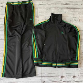 アディダス(adidas)の美品　アディダス　adidas トラックジャケット　ジャージ　上下　セットアップ(その他)