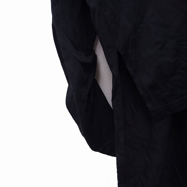 DRESSLAVE(ドレスレイブ)のドレスレイブ DRESSLAVE ロングテール カットソー Tシャツ 長袖 黒 レディースのトップス(カットソー(長袖/七分))の商品写真