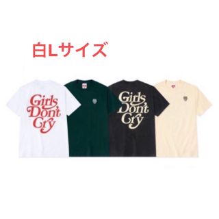 ジーディーシー(GDC)のLサイズ Girls Don't Cry Tシャツ white(Tシャツ/カットソー(半袖/袖なし))