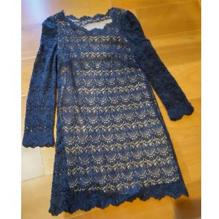 AULA AILA LACE FLARE DRESS ワンピース