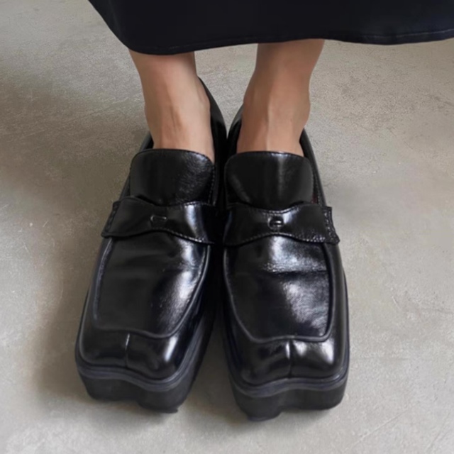 AMERI WAVE CUTTING PLATFORM LOAFER の通販 by KaneKa.7's shop|ラクマ