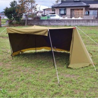 美品 テンマクデザイン tent-Mark DESIGNS 炎幕 TC-DX 前幕 跳ね