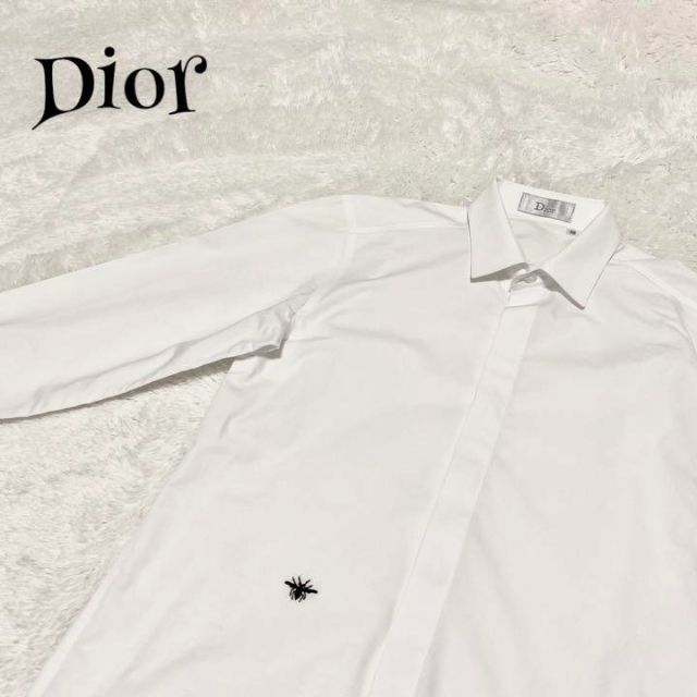 SEAL限定商品 ディオールオム Dior Homme bee刺繍 比翼 シャツ