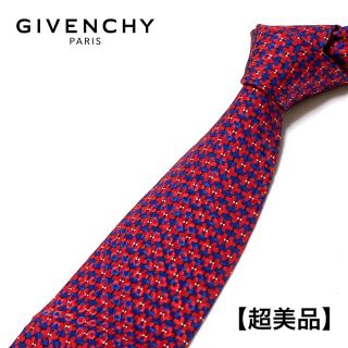 ジバンシィ(GIVENCHY)の【超美品】GIVENCHY ジバンシー ネクタイ イタリア製 パターン柄(ネクタイ)