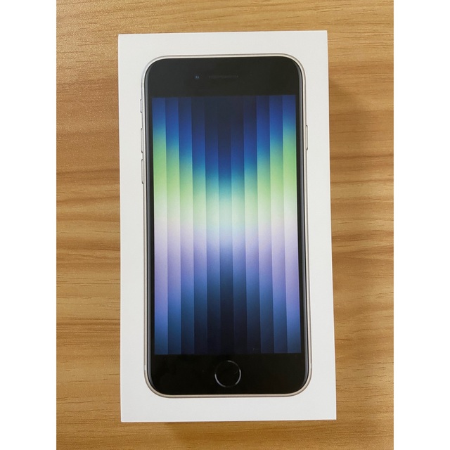 iPhone SE (第3世代) スターライト 64 GB Softbank - スマートフォン本体