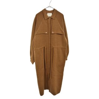 タン(THANN)のTAN タン 18AW ニット ラグランスリーブ コート ウエストリボン ウエストリボン ブラウン TN18AW040 レディース(その他)