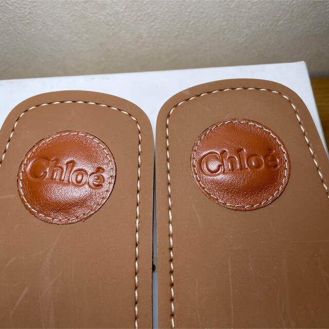 クロエ　Chloe サンダル　ピンク　レース　新品未使用品　38