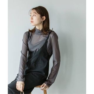 ノーブル(Noble)のシアースキニーハイネックTOPS / NOBLE(カットソー(長袖/七分))