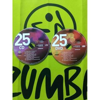 ズンバ(Zumba)のZUMBA　ズンバ　ZIN25　CD＆DVD　インストラクター専用　希少(スポーツ/フィットネス)