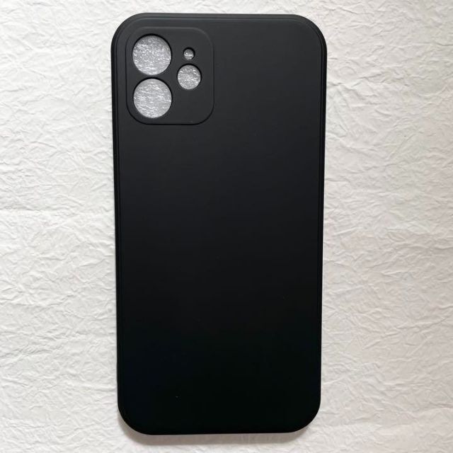再入荷！iPhone11 シンプル シリコン ケース マット ブラック 黒 スマホ/家電/カメラのスマホアクセサリー(iPhoneケース)の商品写真