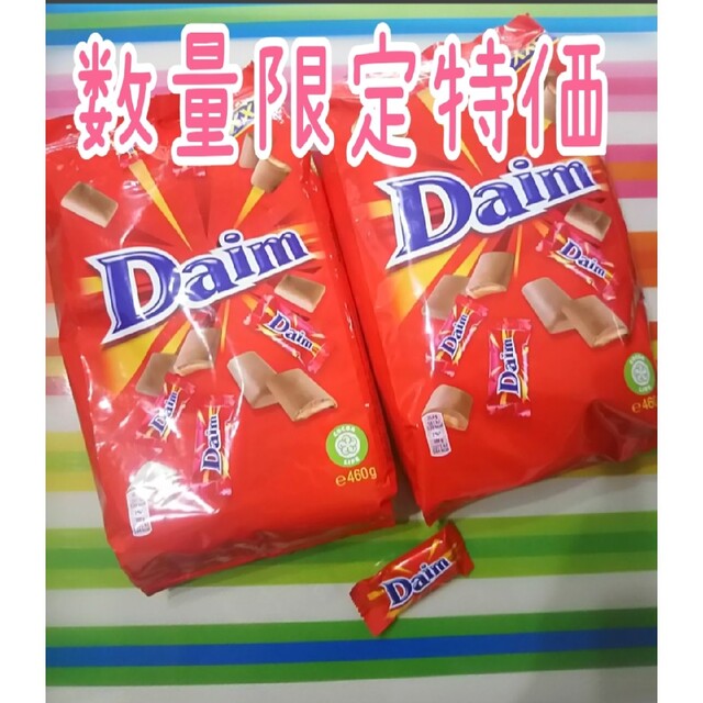 IKEA(イケア)のIKEA Daim ダイムミルクチョコレート 食品/飲料/酒の食品(菓子/デザート)の商品写真