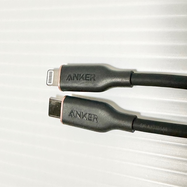 Apple(アップル)の未使用！ ANKER PowerLine Ⅲ Flow USB-C ライトニング スマホ/家電/カメラのスマホアクセサリー(その他)の商品写真