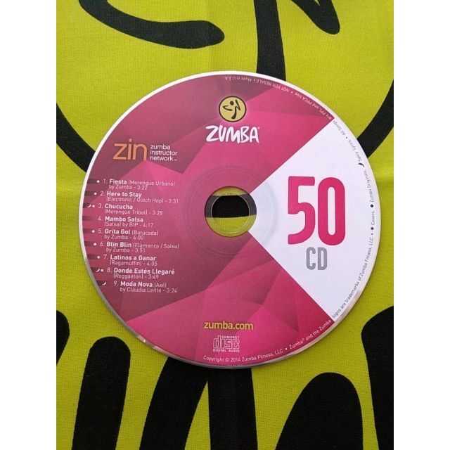 ZUMBA ZIN47 CDとDVD-