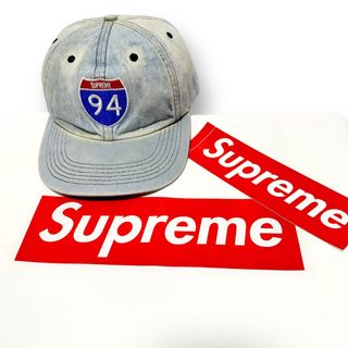 Supreme - 人気品！ SUPREME ベースボール キャップ インディゴ デニム ...