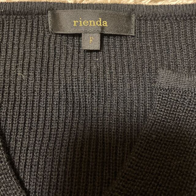 rienda(リエンダ)のrienda ニット レディースのトップス(ニット/セーター)の商品写真
